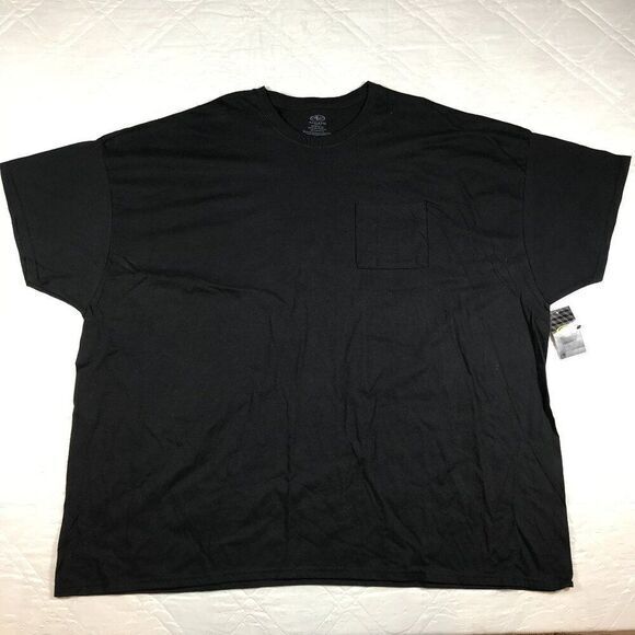 Athletic Works black pocket T‎ shirt 5XL nwt - Picture 1 of 4